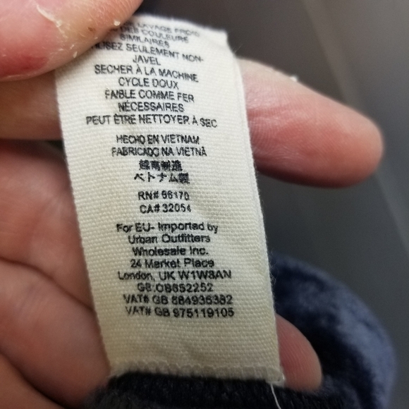 We the free people nora jane crushed velvet sweatshirt - Picture 12 of 13